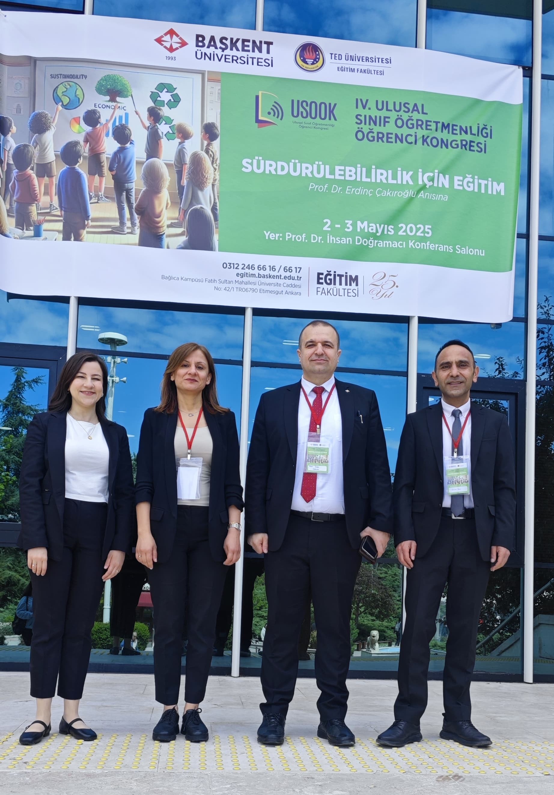 BAŞKENT OKULLARI USOOK 2025 KONGRESİNDE
